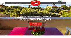 Desktop Screenshot of martipansiyon.net
